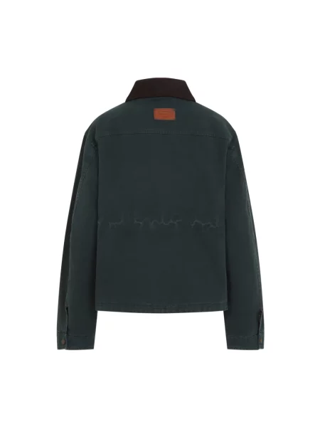 Kurtka Acne Studios zielona