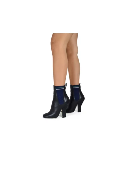 Buty do kostki Fendi czarne