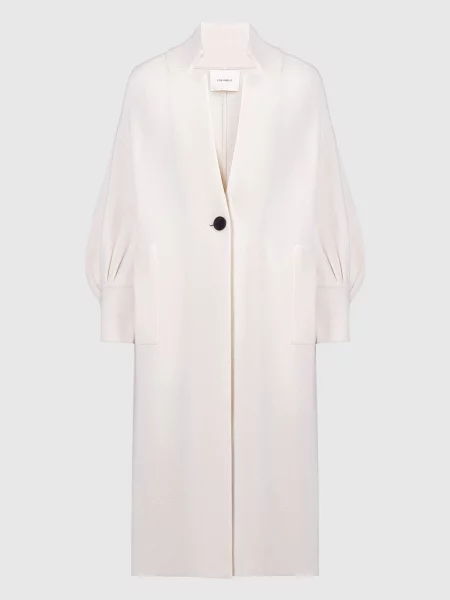 Кардиган з кашеміру Lisa Yang білий