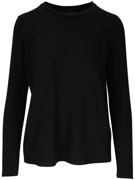Tricou Majestic Filatures lung negru