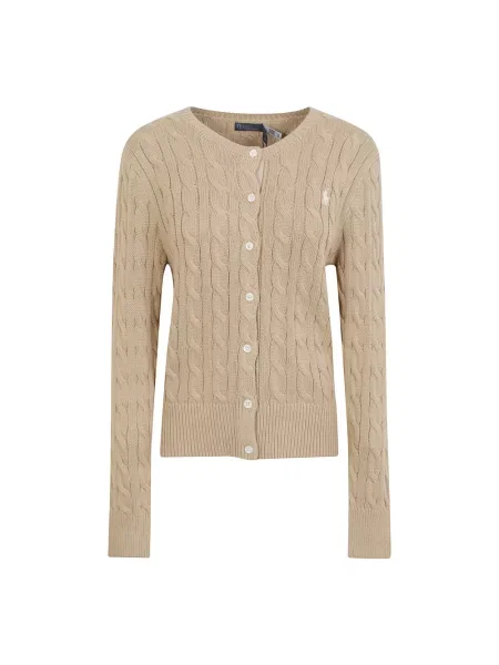 Kardigan Ralph Lauren brązowy