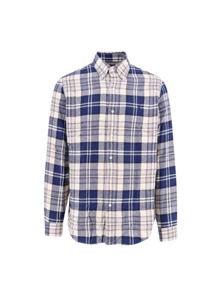 Wielobarwność koszula Chloe skórzana czarna