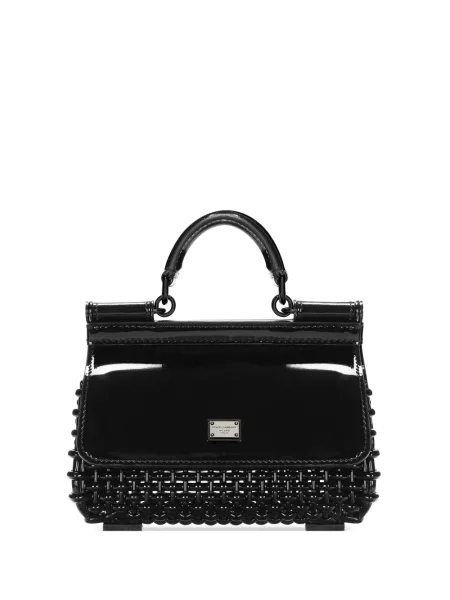 Geantă Dolce & Gabbana Sicily negru