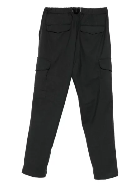 Cu centură pantaloni cargo White Sand alb