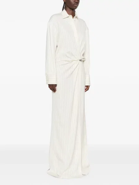 Rochie maxi Dondup cu imagine drapată