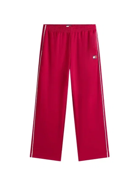 Pantaloni Tommy Hilfiger alergare roșu