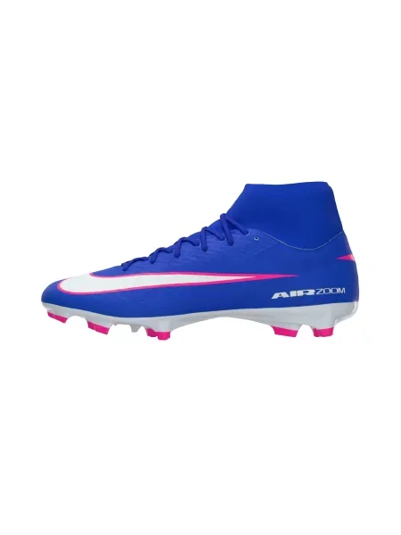 NIKE Ghete de fotbal albastru regal / roz alb