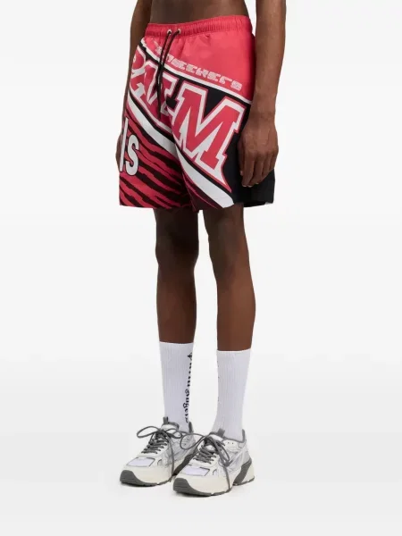 Kąpielówki Palm Angels czerwone