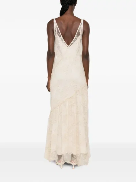 Rochie maxi Rame cu decolteu în V