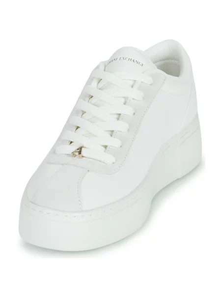 Sneakerși Armani Exchange alb