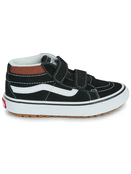 Členkové topánky Vans čierna
