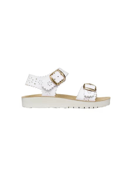 Sandały GEOX J SANDAL COSTAREI biały