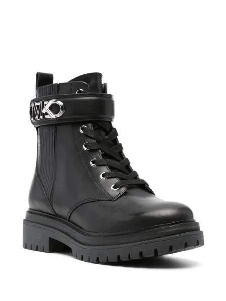 Cizme scurte Michael Michael Kors din piele negru