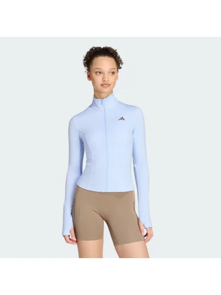 Rozpinana bluza z 3 paskami Studio niebieska