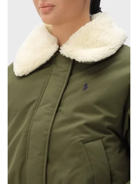 Пуховик Polo Ralph Lauren зеленый