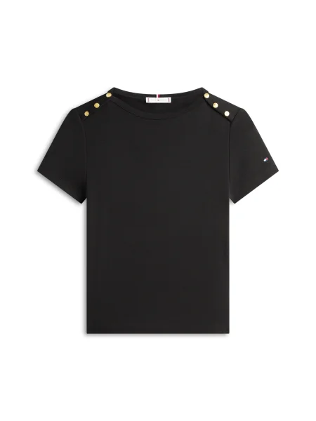 TOMMY HILFIGER Tricou negru