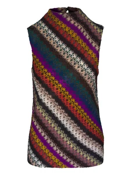Top Missoni maro