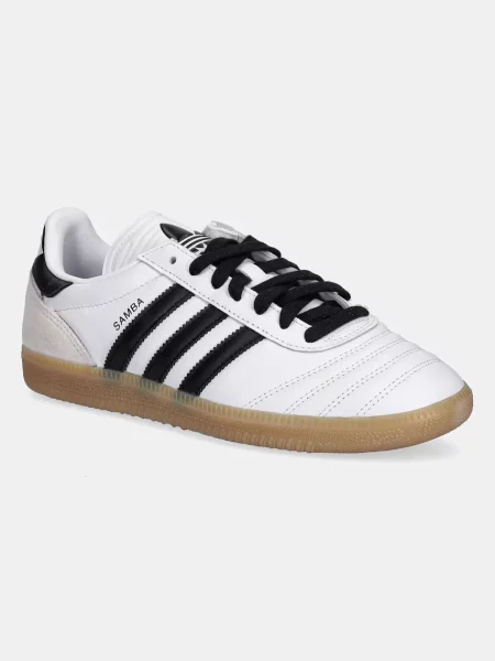 Adidas Originals sneakers din piele Samba JP alb