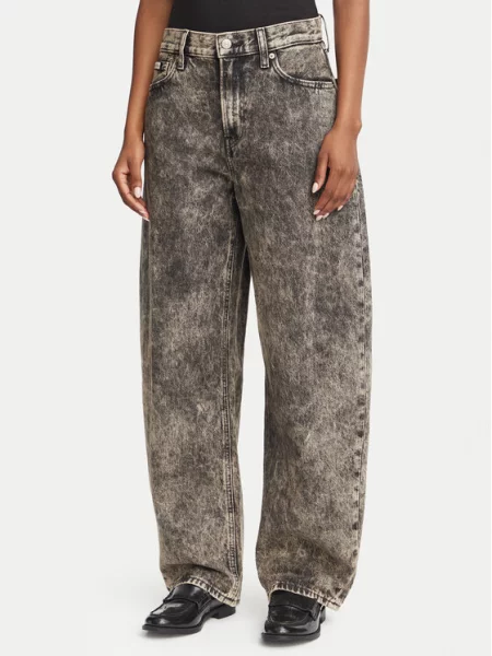 Calvin Klein Jeans Džinsai Barrel Fit ruda
