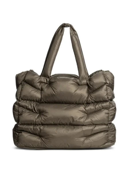 Καπιτονέ τσάντα shopper Parajumpers πράσινο