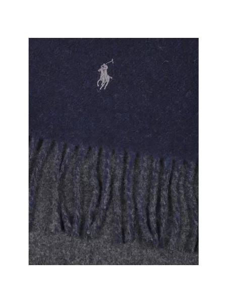 Szal Polo Ralph Lauren klasyczna niebieska