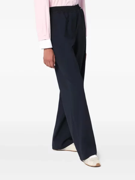 Pantaloni Miu Miu albastru