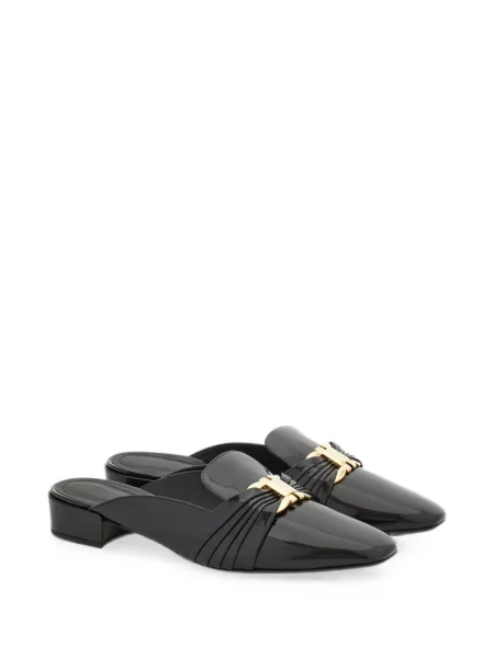 Mules Ferragamo čierna