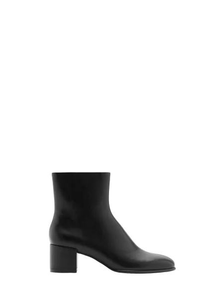MANGO Botine SESAN' negru