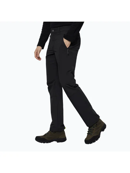 Pantaloni de trekking Jack Wolfskin Activate XT pentru bărbați negru