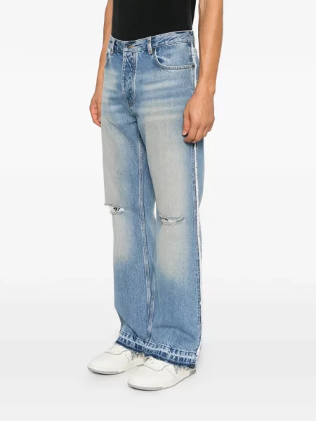 Traperice Off-white s izrezima bijela