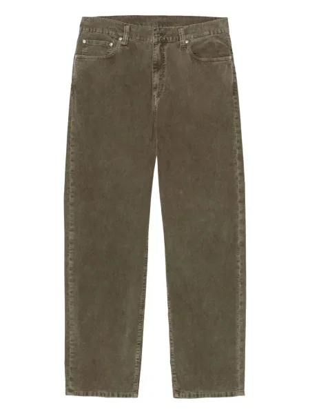 Pantaloni Carhartt Wip de catifea cord gri