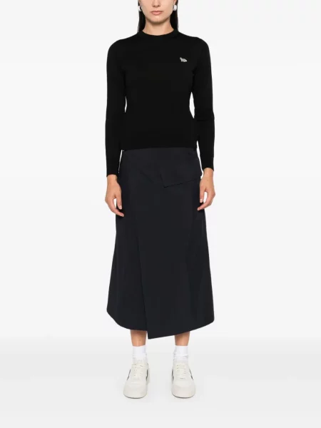 Sweter dziecięcy Maison Kitsune czarny