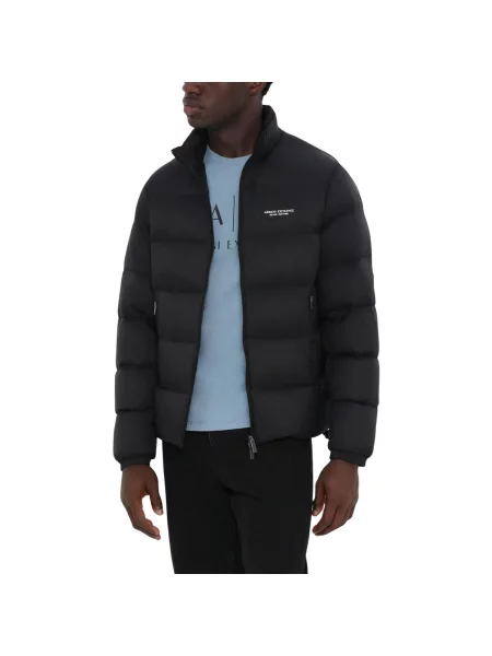 Armani Exchange De puf geacă negru
