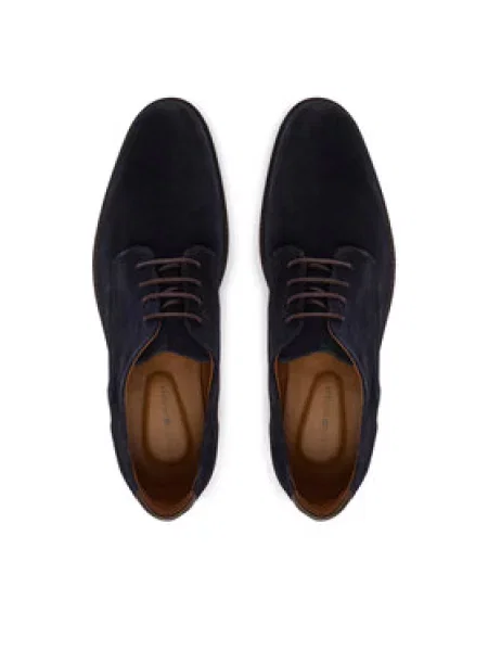 Tommy Hilfiger Nizki čevlji Corporate Dressy Mornarsko modra