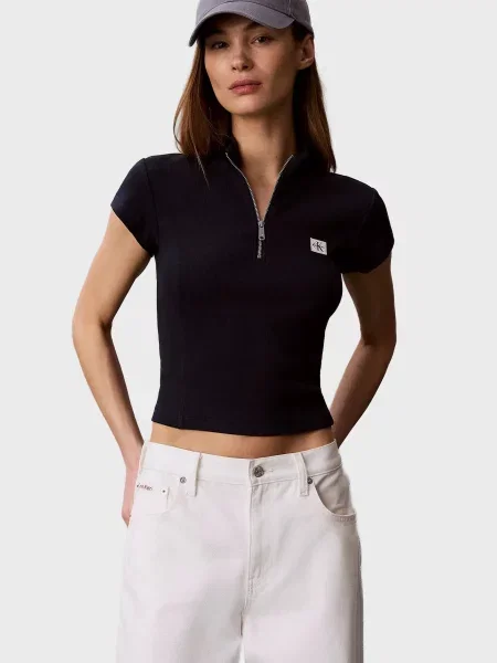 Детское поло Calvin Klein Jeans синее