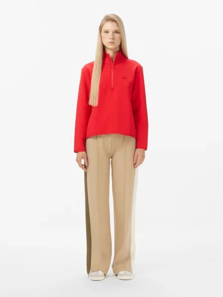 Спортивные штаны Lacoste бежевые