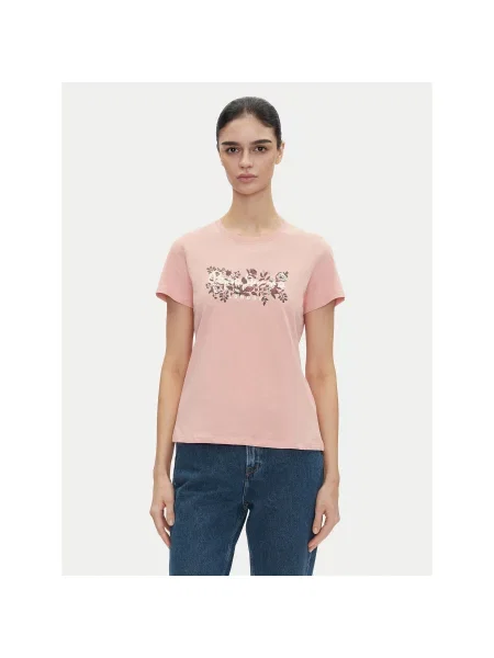 Футболка Pepe Jeans розовая