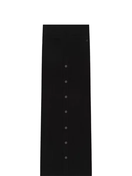 Fusta maxi Courreges lungă negru