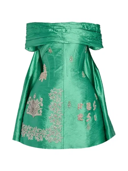 Rochie mini Erdem verde