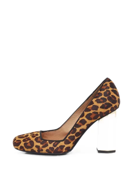 Pantofi cu toc Tory Burch cu imagine cu model leopard
