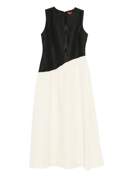 Sukienka midi Simon Miller do kolan garniturowa biała