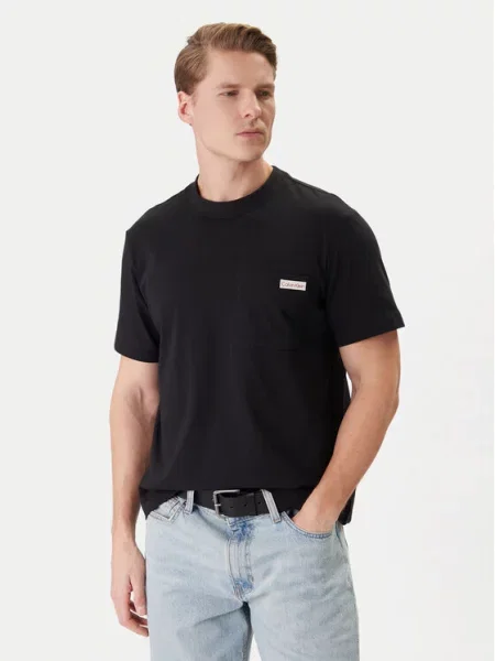 Calvin Klein Jeans T-Shirt μαύρο
