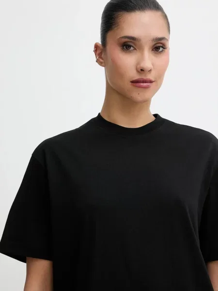 Мини джинсовое платье Karl Lagerfeld Jeans черное