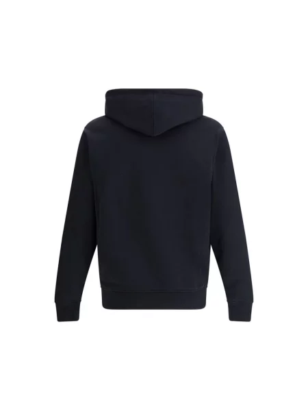 Bluza z kapturem Ami Paris z kapturem casual niebieska