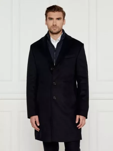 Joop! De lână palton 2 în 1 17 cu adaos de cașmir