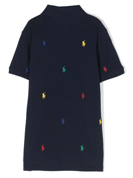 Koszulka polo dziecięca Polo Ralph Lauren niebieska