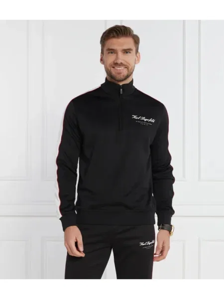 Karl Lagerfeld Hanorac SWEAT TROYER negru