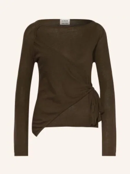 Damson Madder. Sweter Hannie gruen