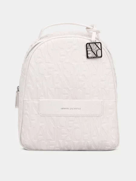 Armani Exchange Повсякденний рюкзак білий