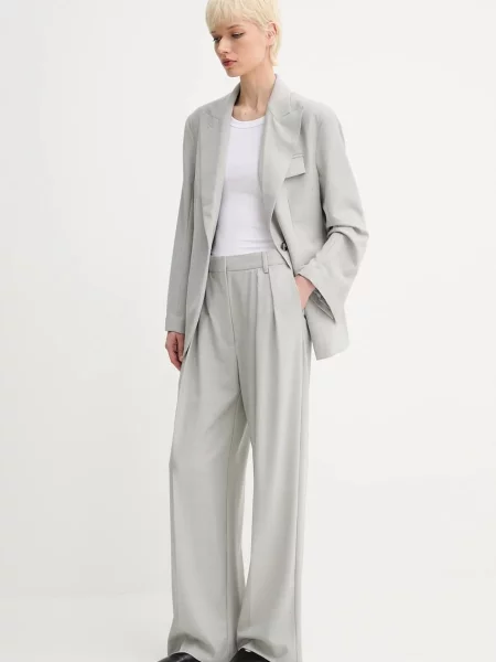 Вовняний піджак Day Birger et Mikkelsen Armand однобортний однотонний сірий